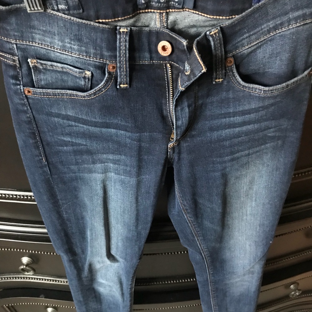Lucky Brand dark wash skinny jeans
